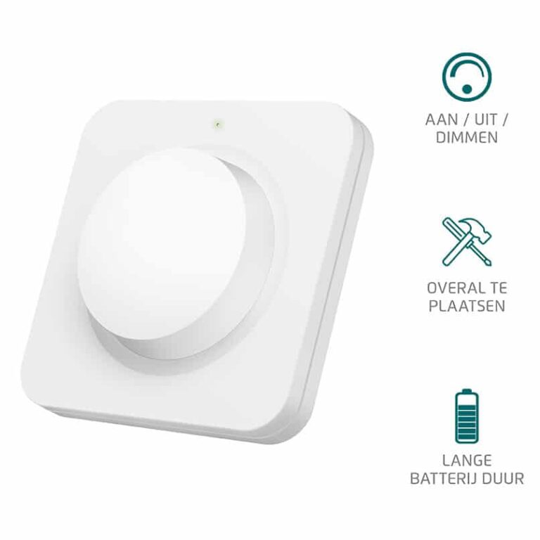 Draadloze draaiknop voor dimmers Welkom bij LED Centrale